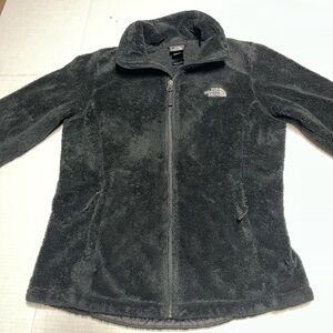 The North Face Women’s Black Fleece Zip Up Jacket